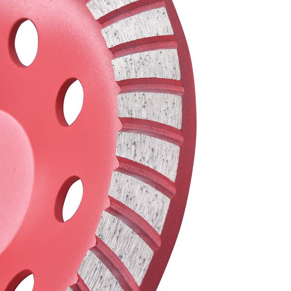 vidaXL ダイヤモンドカップ型研削ホイール ターボ付き 180mm