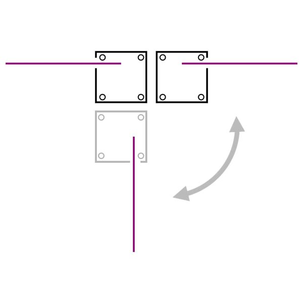 vidaXL パティオ用 引き込み式サイドオーニング 140x1200cm クリーム