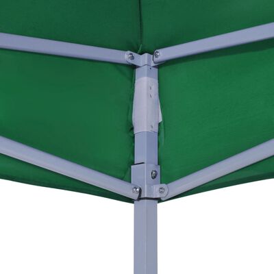 vidaXL 折りたたみ式テント グリーン 3x3m