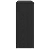 vidaXL サイドボード ブラック 102 x 33 x 75 cm エンジニアリングウッド