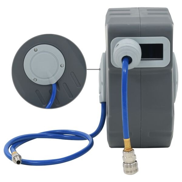 vidaXL 自動エアホースリール 3/8" 12m