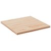 vidaXL テーブルトップ 60x60x2.5 cm 無垢材 パイン材 スクエア