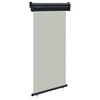vidaXL バルコニー用 サイドオーニング 105x250cm グレー
