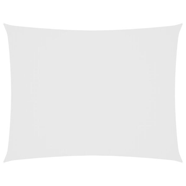 vidaXL サンシェードセイル 3x4m 長方形 オックスフォード生地 ホワイト