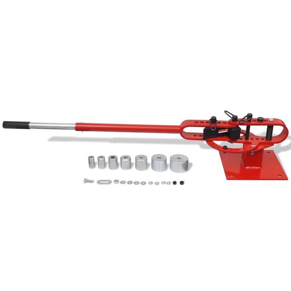 vidaXL 手動操作式 ベンチ掛け式 鋼管折曲げ機