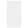 vidaXL 引き出し付きサイドボード ホワイト 71x35x65 cm エンジニアードウッド