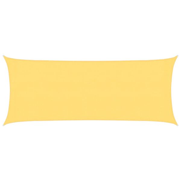 vidaXL サンシェードセイル 160g/m² ベージュ 2x4.5m 高密度ポリエチレン