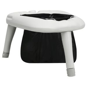 vidaXL キャンプ用トイレ バッグ付き 200kg