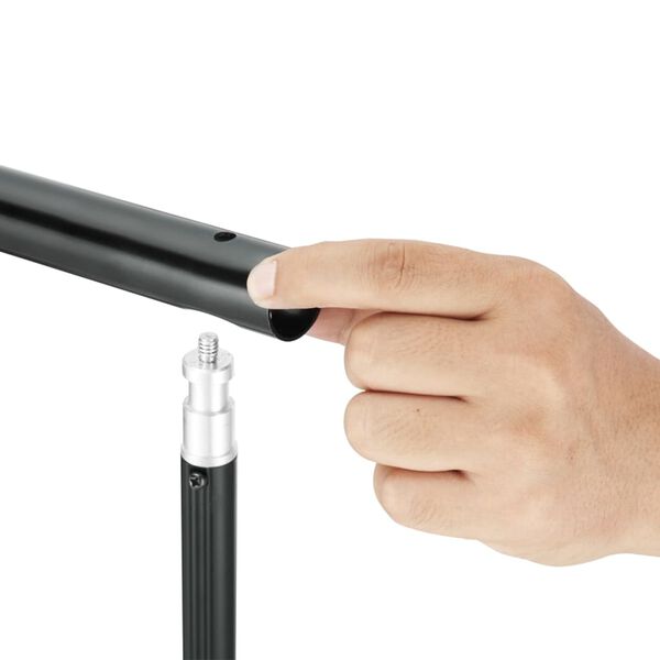 vidaXL 背景サポートシステム 600x300cm グリーン