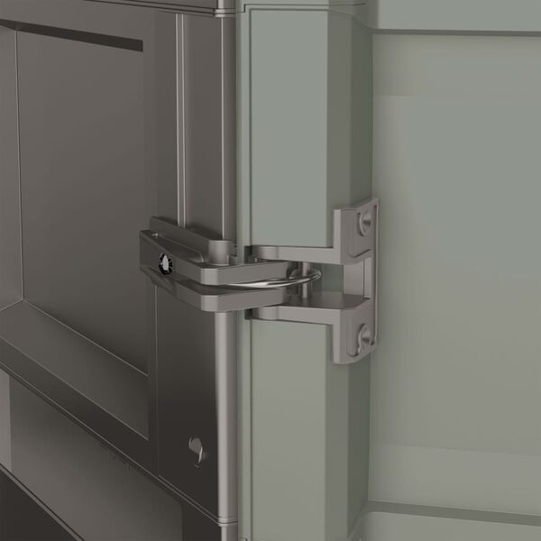 Keter 46645 ガーデン低位収納キャビネット クリーム＆トープ 97 cm