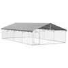 vidaXL 屋外用犬小屋 屋根付き 600x300x150cm