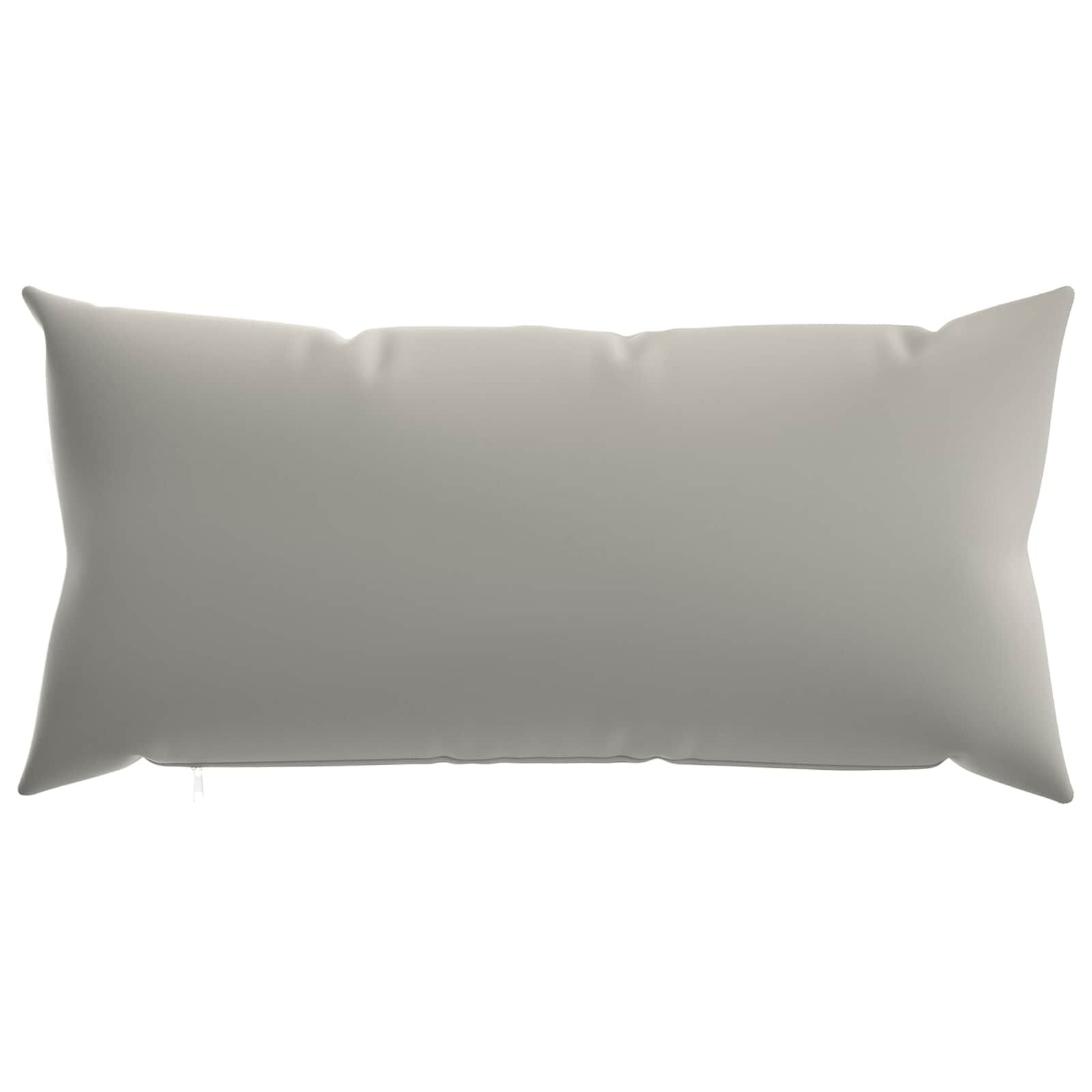 vidaXL クッションカバー 2 pcs HEERLEN グレー 40 x 80 cm