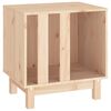 vidaXL ドッグハウス 50x40x52 cm 無垢材 パイン材