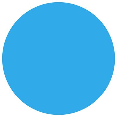 vidaXL プールカバー 円形 488 cm PE製 ブルー