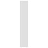 vidaXL ブックキャビネット ホワイト 36x30x171cm エンジニアリングウッド