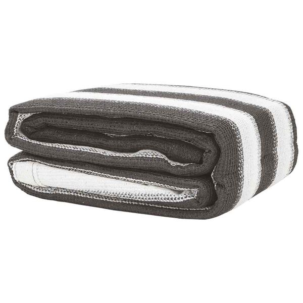 vidaXL テントマット 300x500cm アントラシート＆ホワイト