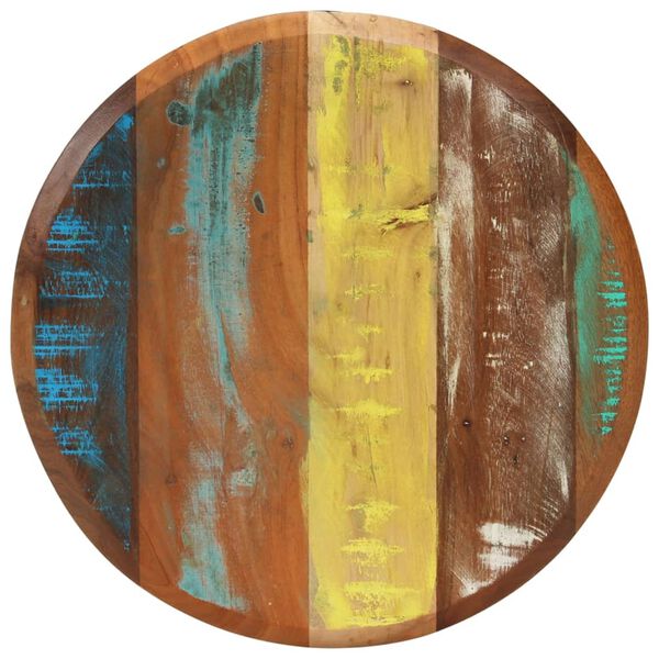 vidaXL バースツール 2点 無垢の再生木材