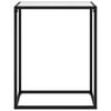 vidaXL コンソールテーブル ホワイト 60x35x75cm 強化ガラス製