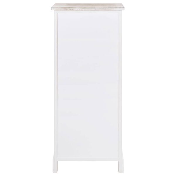 vidaXL サイドキャビネット 38x28x86cm 桐材