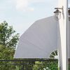 vidaXL 折りたたみ式 バルコニー用 サイドオーニング グレー 140x140cm