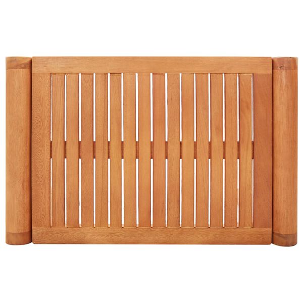 vidaXL ガーデンベンチ 64cm ユーカリ無垢材