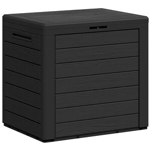 vidaXL ガーデン収納ボックス アンスラサイト 58.5x46x55 cm ポリプロピレン