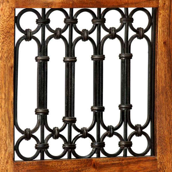 vidaXL ダイニングチェア 6点セット 無垢材 クラシック