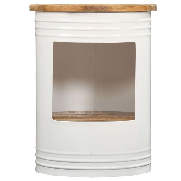 vidaXL コーヒーテーブル 43x55cm マンゴー無垢材