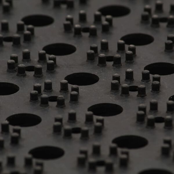 vidaXL マット ゴム製 16mm 100x150cm