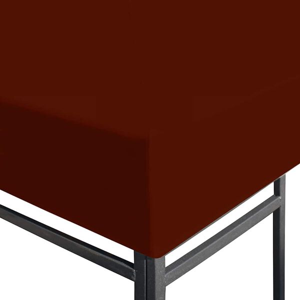 vidaXL ガゼボ用 トップカバー 3x4m 310g/m&sup2; テラコッタ