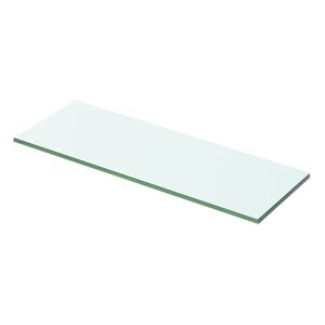 vidaXL 棚板 ガラス製 透明 50x12cm