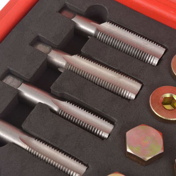 vidaXL オイルドレインプラグリペアキット 64点セット M13 M15 M17 M20