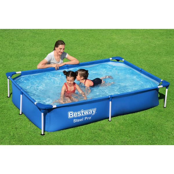 Bestway Bestway スチールプロ スイミングプール 221x150x43 cm