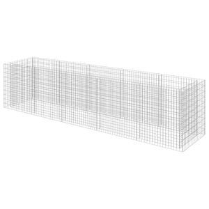 vidaXL ガビオン レイズドベッド 亜鉛メッキ鋼製 450x90x100cm