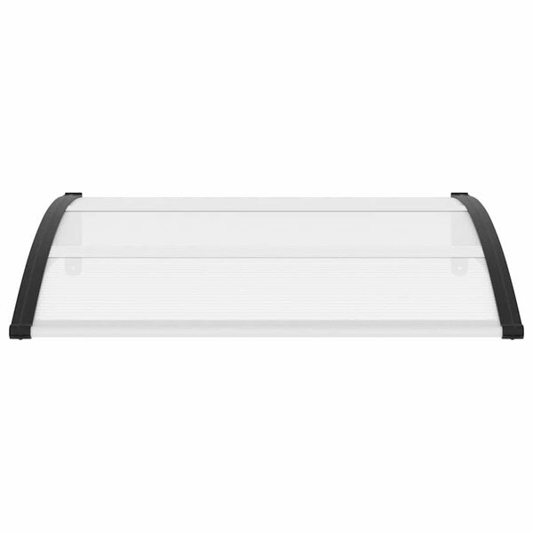 vidaXL ドアキャノピー 120x100cm PC (ポリカーボネート)製