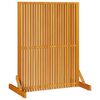 vidaXL プライバシースクリーン ブラウン 79.5 x 50 x 110 cm ソリッドアカシアウッド