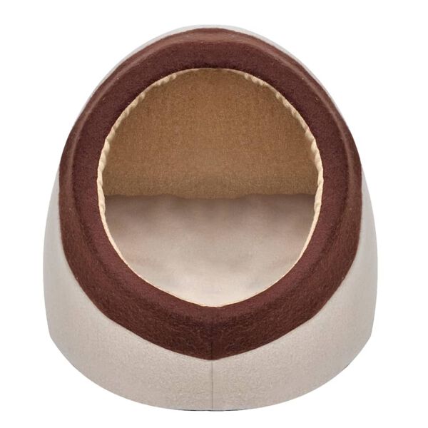 vidaXL 暖かい 猫用カビー フリース製 M