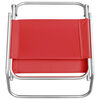 vidaXL 折りたたみビーチチェア 2点 布製 レッド