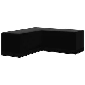 vidaXL ガーデン家具カバー L字型 12穴 250x250x90 cm