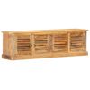 vidaXL 収納ベンチ 128cm マンゴー無垢材