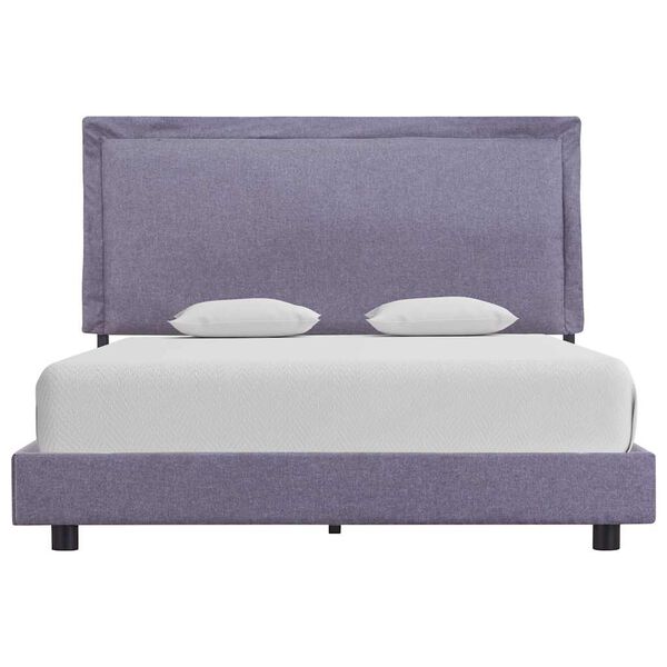 vidaXL ベッドフレーム ライトグレー 布製 135x190cm