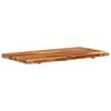 vidaXL 洗面化粧台トップ アカシア無垢材 100x55x3.8cm