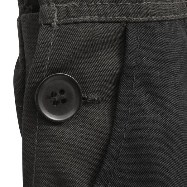 vidaXL 子ども用 ビブオーバーオール サイズ 122/128 グレー