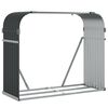 vidaXL ログホルダー アンスラサイト 120x45x100 cm 亜鉛メッキ鋼