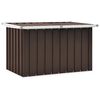 vidaXL ガーデン収納ボックス ブラウン 109x67x65 cm
