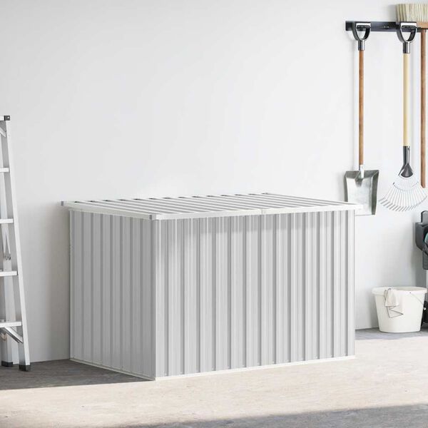 vidaXL ガーデン収納ボックス グレー 149x99x93 cm