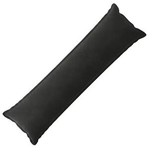 vidaXL クッションカバー 枕で HOUTEN ブラック 40 x 145 cm ベルベット