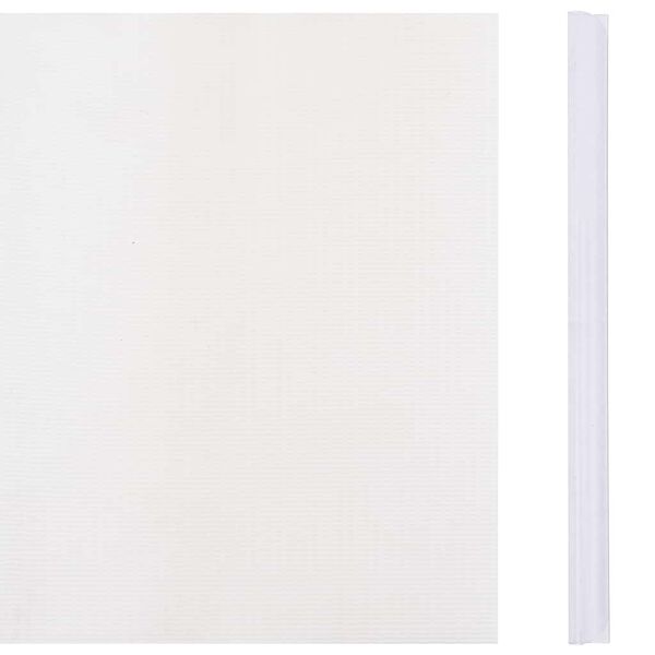 vidaXL ガーデンプライバシースクリーン PVC製 70 x 0.19m ホワイト