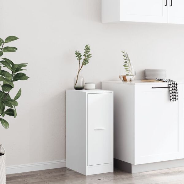 vidaXL 薬局キャビネット ホワイト 30x41x77.5 cm エンジニアードウッド