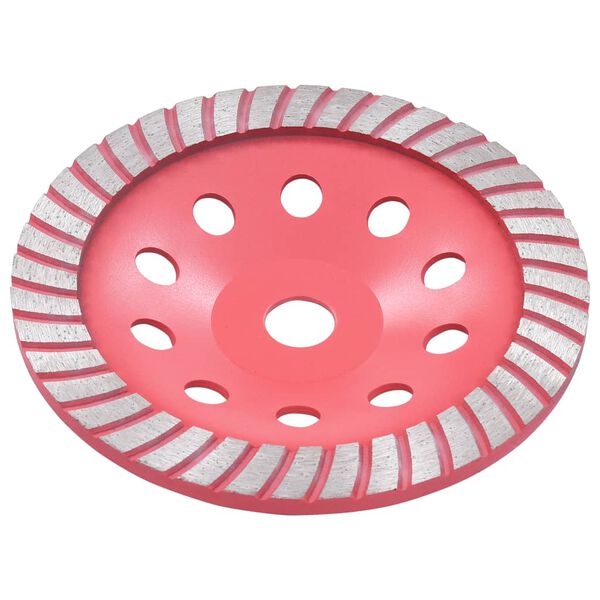 vidaXL ダイヤモンドカップ型研削ホイール ターボ付き 180mm